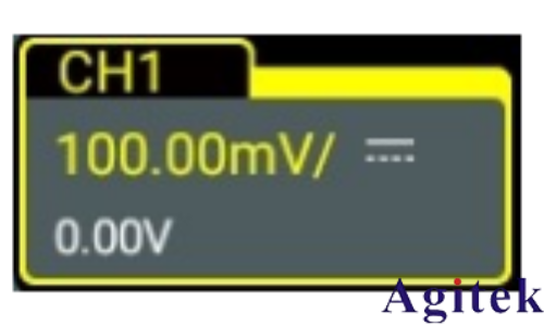 普源示波器DHO1000设置垂直系统