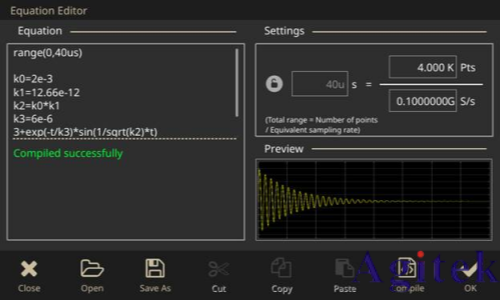 用任意函数发生器 (AFG) 复制真实世界的信号(图9) 用任意函数发生器 (AFG) 复制真实世界的信号(图9)