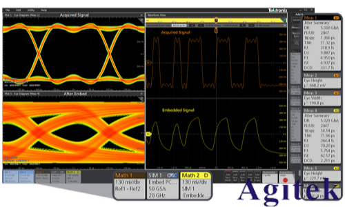 用于高速系统验证与一致性测试的全新去嵌入、嵌入与均衡软件(图3)
