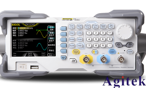 普源DG1000Z信号发生器输出稳定1kHz正弦波设置指南(图1)