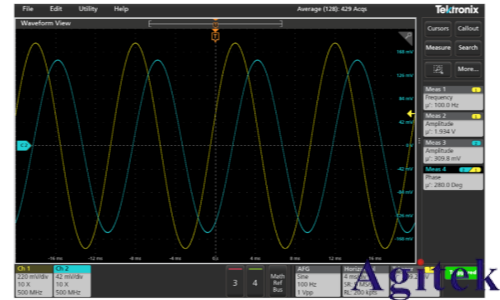 如何使用泰克示波器和函数发生器测量电感和电容(图5) 如何使用泰克示波器和函数发生器测量电感和电容(图5)