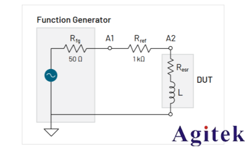 如何使用泰克示波器和函数发生器测量电感和电容(图13) 如何使用泰克示波器和函数发生器测量电感和电容(图13)