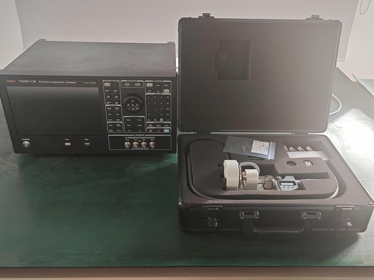 同惠TH2851-130阻抗分析仪介电常数测试方案（丝素蛋白膜、PDMS相关材料）(图2)