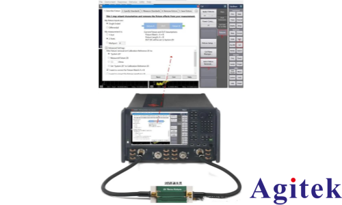 如何使用网络分析仪的AFR功能(即自动夹具移除功能)?(图5) 如何使用网络分析仪的AFR功能(即自动夹具移除功能)?(图5)