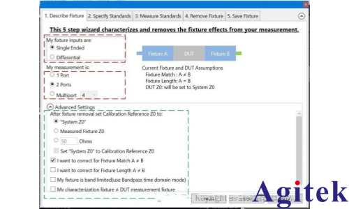 如何使用网络分析仪的AFR功能(即自动夹具移除功能)?(图6) 如何使用网络分析仪的AFR功能(即自动夹具移除功能)?(图6)