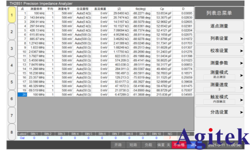 同惠 TH2851-130 精密阻抗分析仪解决方案(图5)