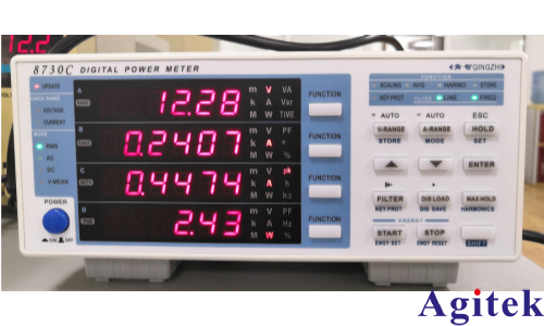 青智功率计8730C直流电机启动电流测试(图4) 青智功率计8730C直流电机启动电流测试(图4)