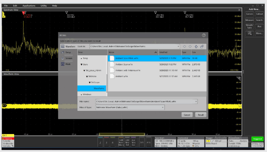 如何使用泰克4、5和6系列混合信号示波器逐步排除电磁干扰(图8)