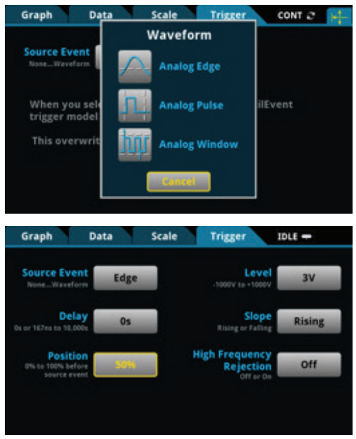 吉时利数字万用表DMM7510对上电和断电瞬态进行特性分析(图2)