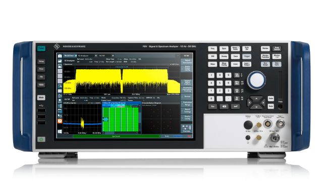 R&S®FSVA3000频谱分析仪分辨率带宽调整对测